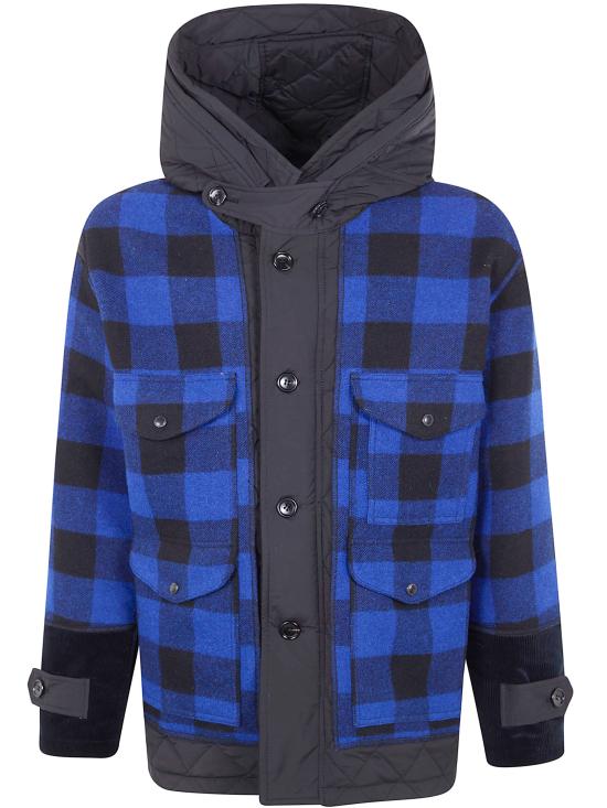 JUNYA WATANABE COMME DES GARCONS Men Jacket WP J031 BLACK NAVY BLACK