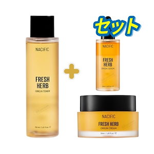 フレッシュハーブオリジン 3種 セット (セラム50ml+トナー150ml+クリーム50ml)