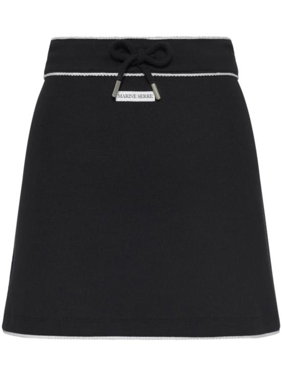 MARINE SERRE Women Skirts WSK133ACJER0011BK99 Black