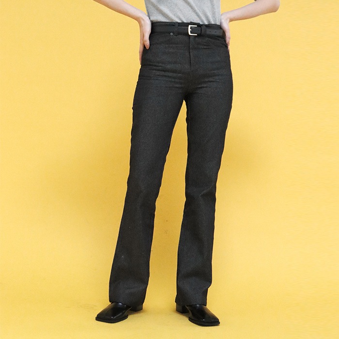 Hopper denim Pants [Black denim]
