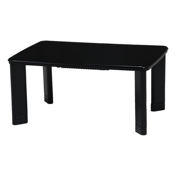 カジュアルコタツ ブラック 幅90×奥行60×高さ37 継脚時42 cm コパン960T-BK 10,834円