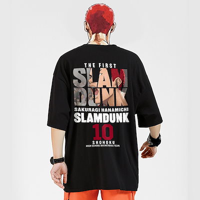 Qoo10] 綿 10種類 スラムダンク tシャツ 半 : メンズファッション