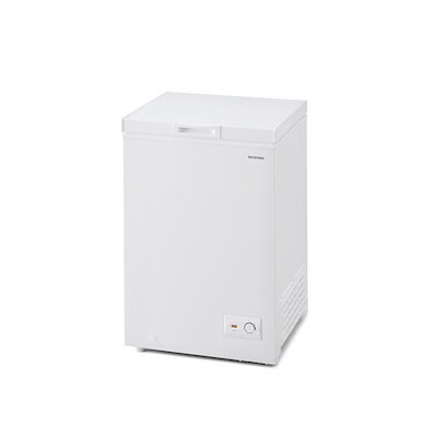 他サイト： 上開き式冷凍庫 100L ICSD-10C-W ホワイト 送料無料 上開き 冷凍庫 大容量 省エネ　メガ割の商品画像