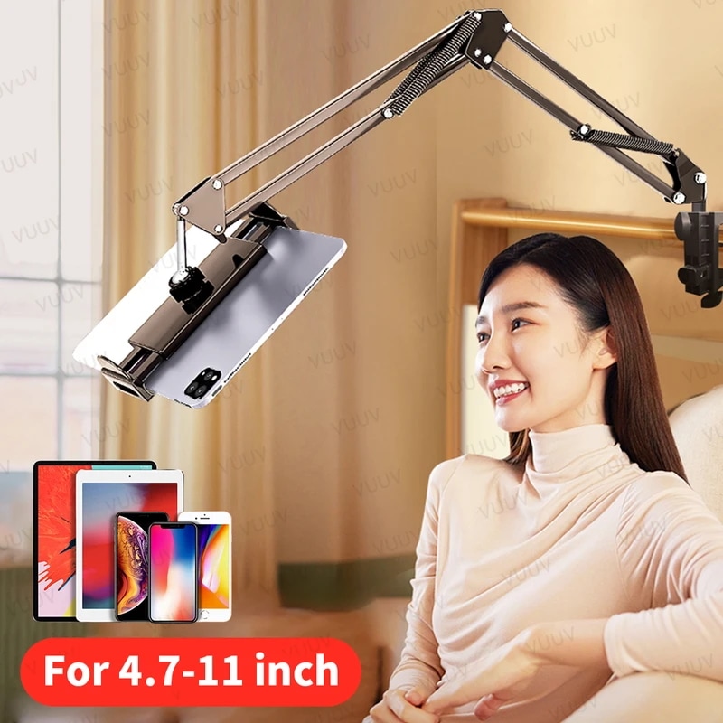 タブレットホルダースタンド,360 調整可能,折りたたみ式,金属アーム,Xiaomi, Samsung, iPadのタブレットサポート,アクセサリー 6,160円