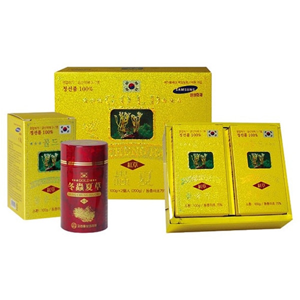 冬虫夏草 韓国冬虫夏草 200g 健康食品 血霊芝