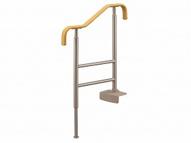 アロン化成 上がりかまち用手すりS-650 ベージュ L 531012