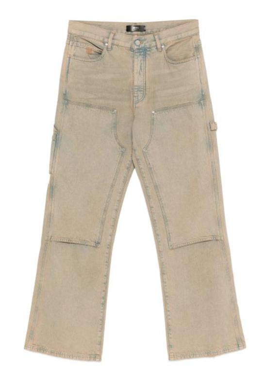 AMIRI Men Straight Pants AMBMJE1052 639 SAND INDIGO