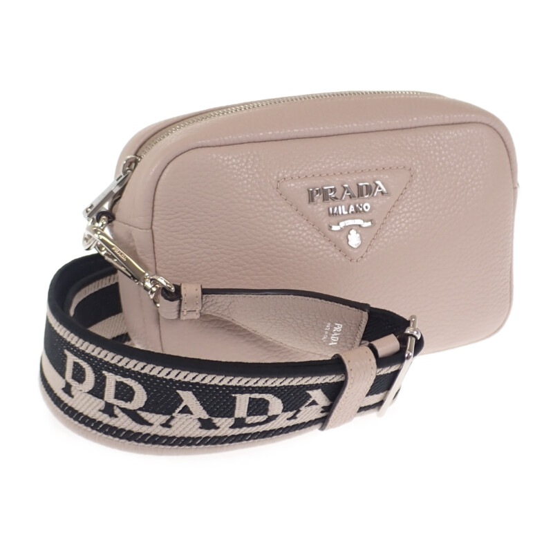 ヴィッテロダイノソフトレザー 2ストラップ 1BH192 ショルダーバッグ レザー ウォーターリリー シルバー金具 レディース【Aランク】