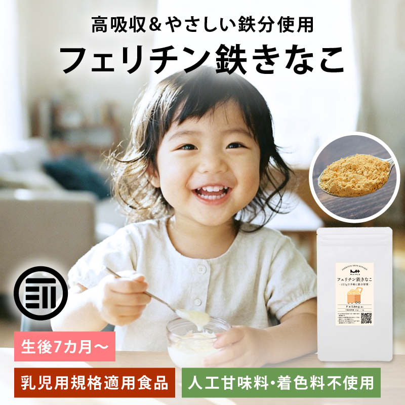 フェリチン鉄きなこ 100gx5袋 健康食品 幼児 サプリ フェリチン鉄 鉄分 大豆 栄養補助 無添加 ベビーフード 離乳食 きなこ 鉄 粉末 乳幼児 幼児食 成長期 子ども 前田家 父の日