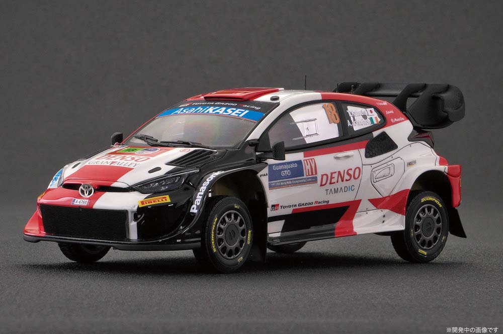 ベルキット 1/24 トヨタ GR ヤリス ラリー1 ハイブリッド WRC 2023 ラリー・メキシコ ウィナー（日本語対訳補足説明書付属）【BEL026】 プラモデル ベルキット BEL026 GR