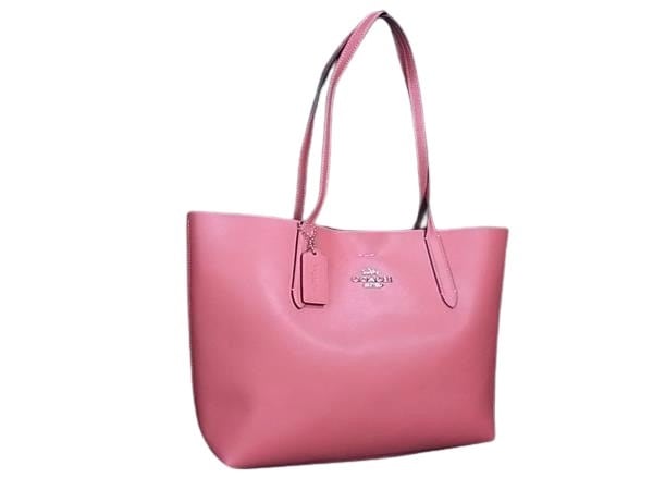 コーチ バッグ アベニュー トートバッグ レザー F31535 ショルダーバッグ シルバー金具 ピンク系 ハンドバッグ ショッピングバッグ 鞄 ブランド 肩掛け 斜め掛け【本物保証】