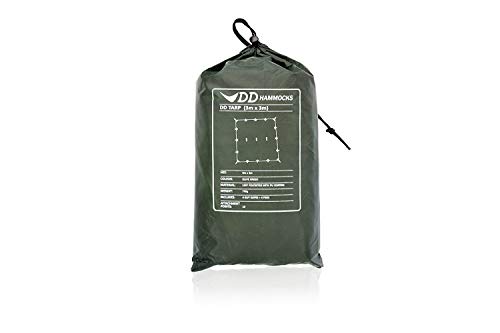 DD Hammocks DD Tarp 3x3 正方形 耐水性 3000mm ハンモックのフライに最