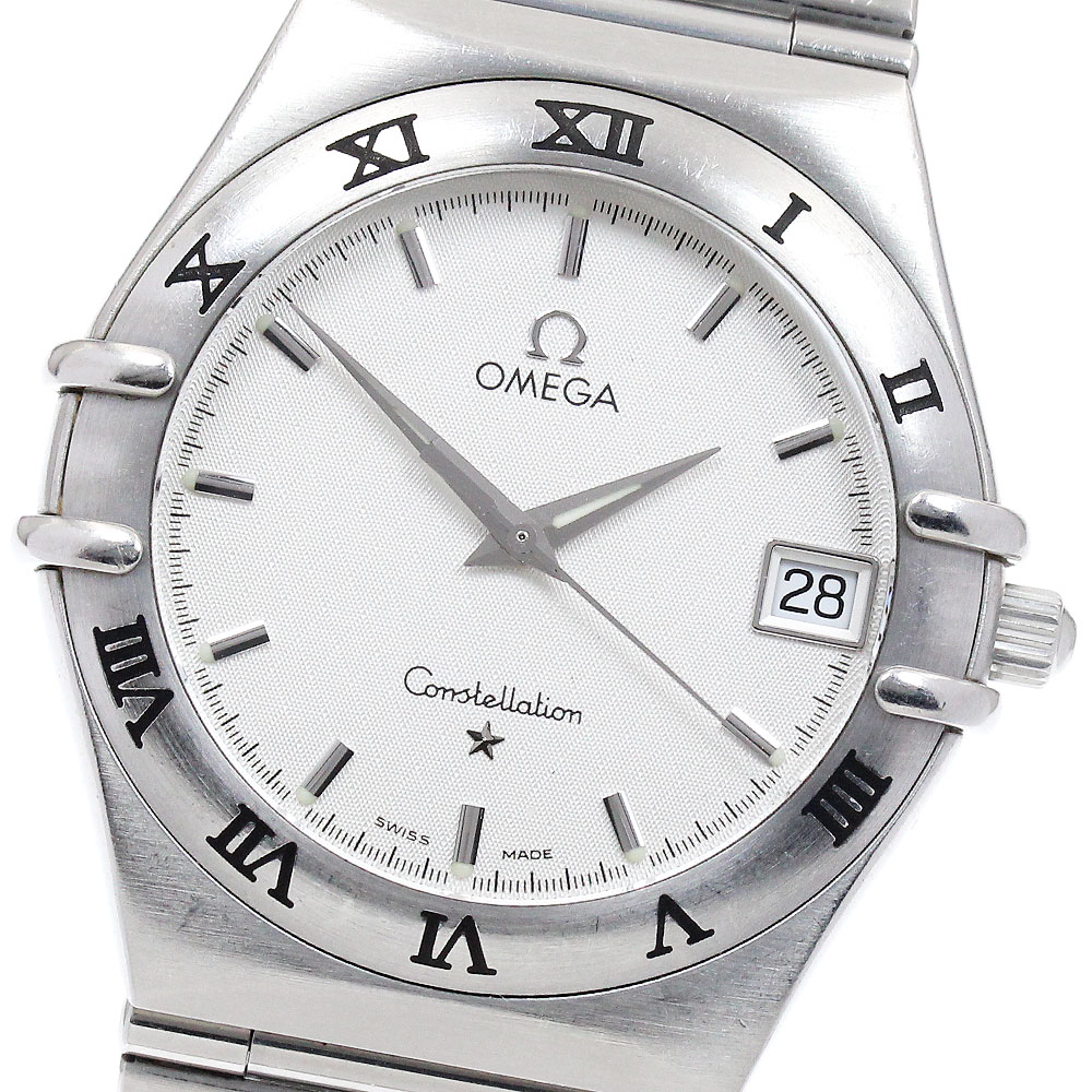 オメガ OMEGA 1512.30 コンステレーション デイト クォーツ メンズ 保証書付き_902863【中古】