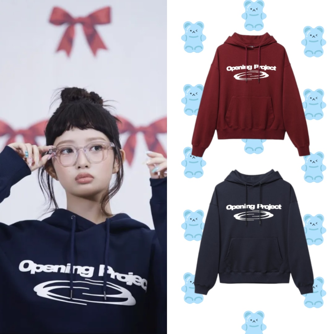 [12/4たった1日セール][IVEレイ着用] Identity Hoodie フードTシャツ 2Color