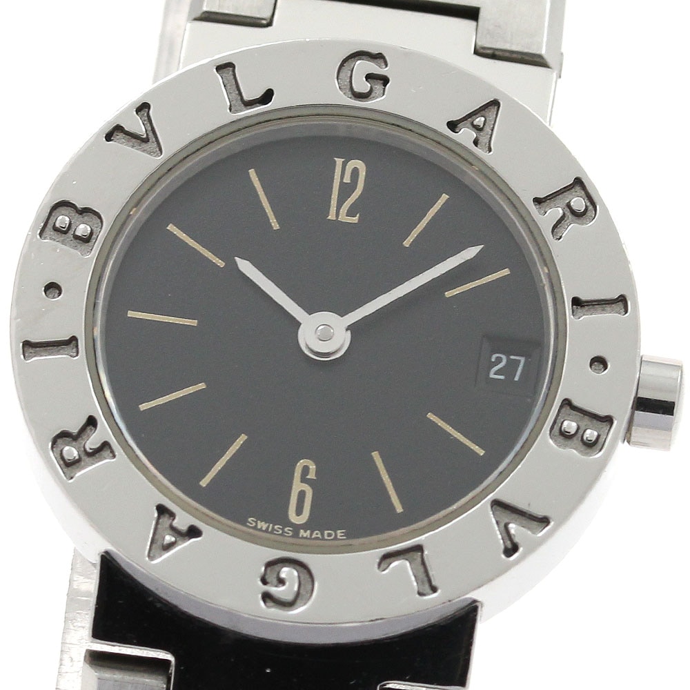 ブルガリ BVLGARI BB23SSD ブルガリブルガリ デイト クォーツ レディース _905572【中古】