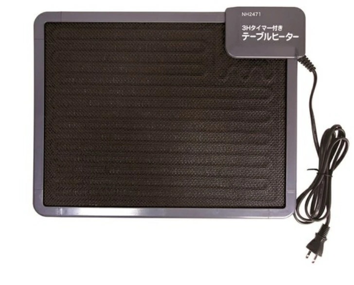タイマー付テーブルヒーター デスクヒーター 4636 季節家電 マグネット オフィスデスクに簡単取付け ファミリーライフ FL-2365 トイレ 台所 季節 テレワーク リモートワーク ステイホー