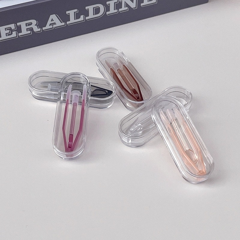 【10点セット】5個 コンタクトレンズ用ピンセット吸引棒カラー透明クリップオプションカラー長期入荷281