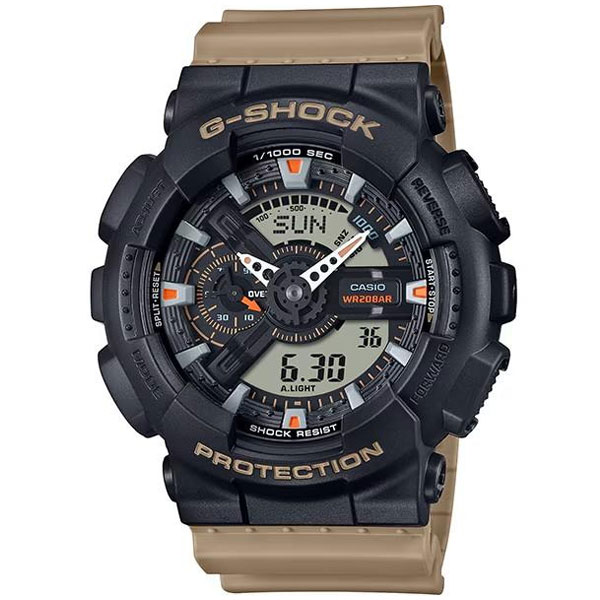 カシオ CASIO 腕時計 G-SHOCK ANALOG-DIGITAL 110 SERIES GA-110TU-1A5JF
