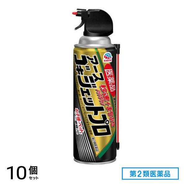 第２類医薬品 アース製薬 医薬品 ゴキジェットプロ 秒殺+まちぶせ 450mL 10個セット