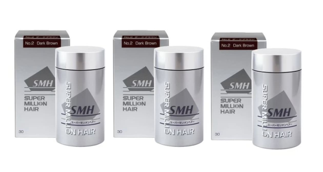 リニューアル ルアン 30g×3本セット ダークブラウン 【ふりかけ増毛】