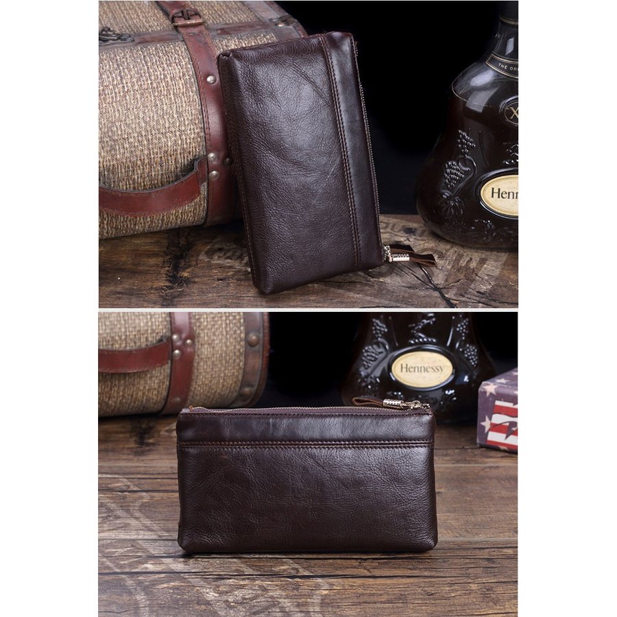 メンズ 財布 クラッチバッグ 長財布 オックスフォード カジュアル 軽量 紙幣入れ カード入れ ギフト ビジネス アコーディオン プレゼント ファスナー式 大容量