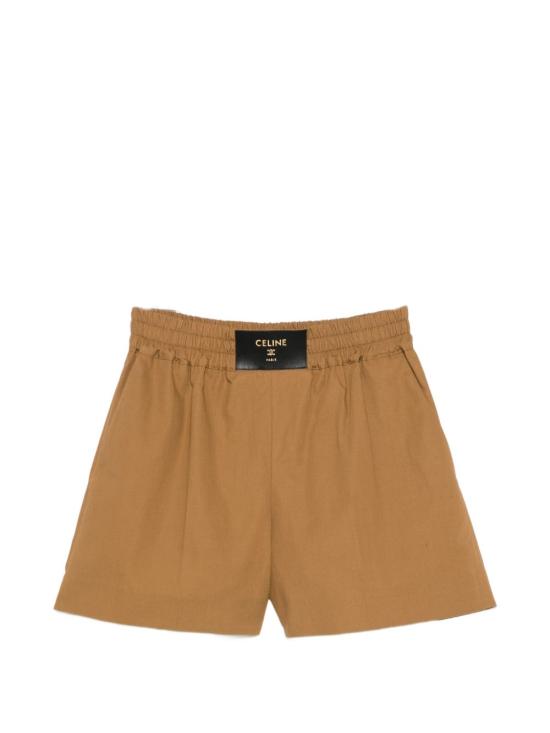 CELINE Women Shorts & Burmudas RP0II3318 18CH Marrone chiaro
