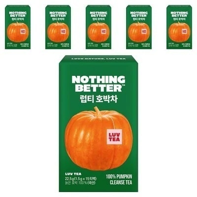 【正規品】 LUV TEA ラブティー カボチャ茶 1.5g 1箱X15個入り 6個