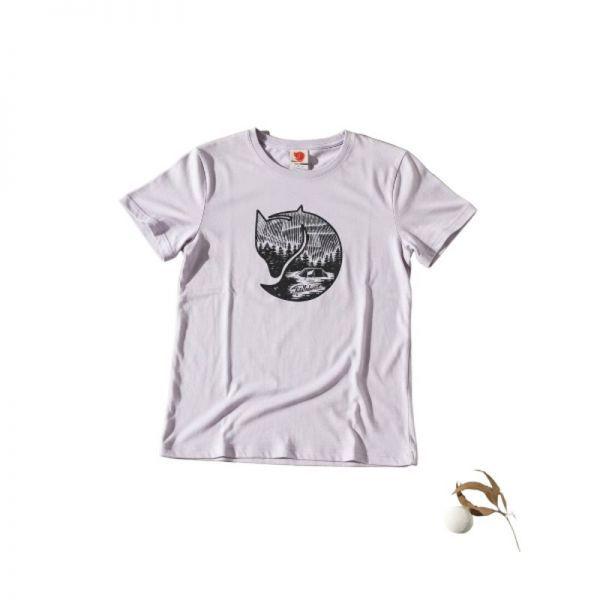 FJALLRAVEN 26SS 女性 アビスコ ウール フォックス 半袖 (84118452-555) (ABISKO WOOL FOX SS