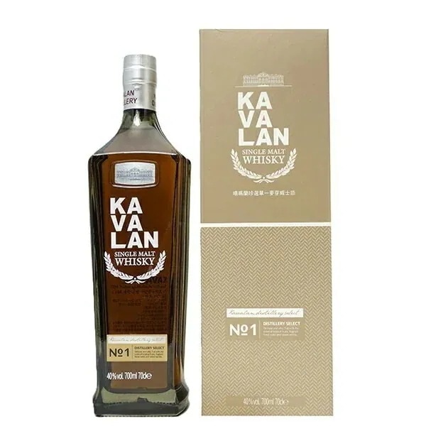 カバラン (カヴァラン) ディスティラリー セレクト No.1 シングルモルト 40度 700ml 箱付 正規品 ウイスキー 台湾 ^YKKVN1J0^