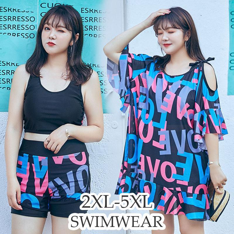 （出荷が迅速である）ワンピース水着レディース体型カバーセパレート大きいサイズ ママ水着 オフショルダー オールインワン フレア ぽっちゃり 二の腕 カバーアップ 海