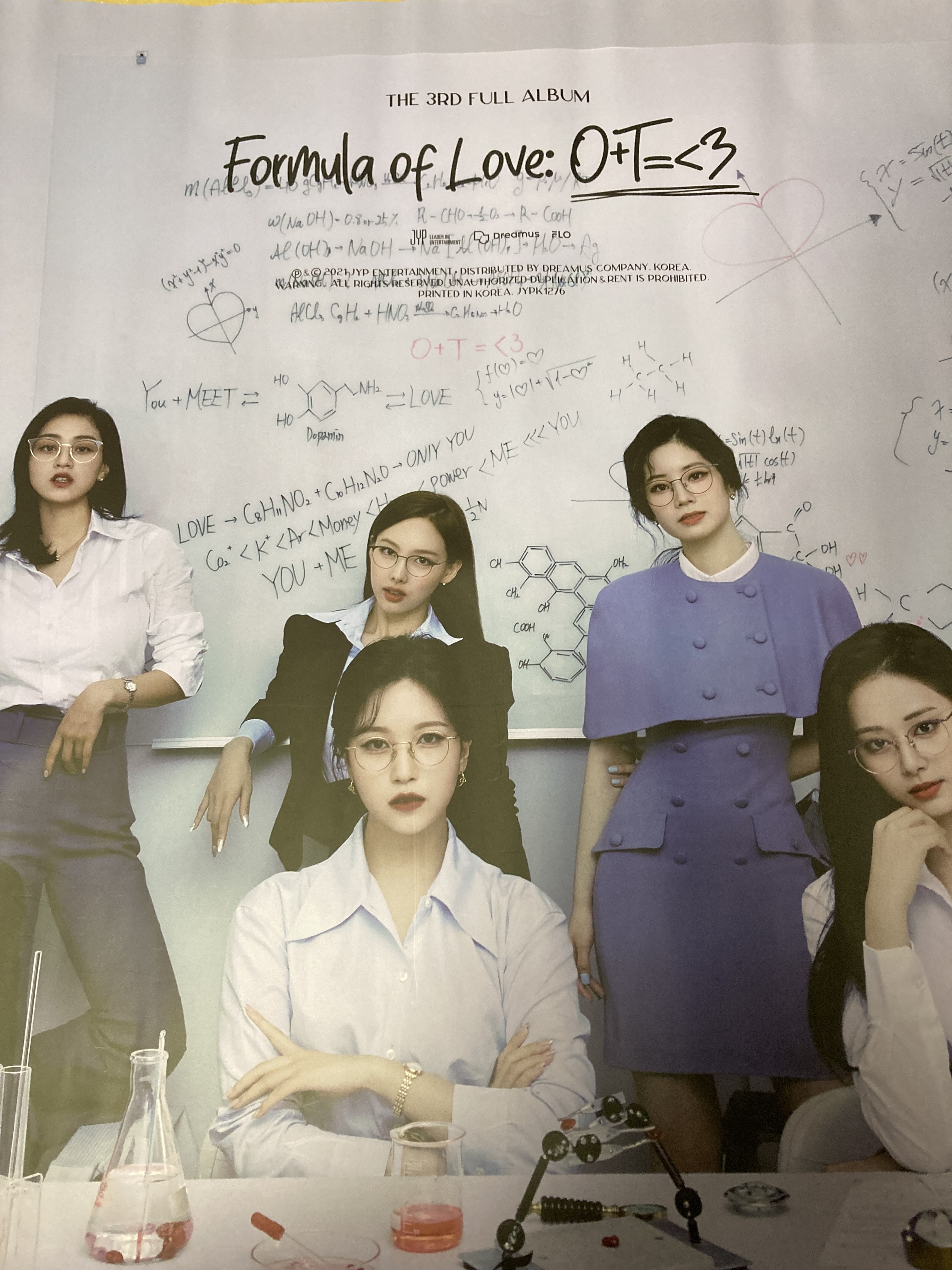 TWICE Formula of Love 特典ポスター C 新品