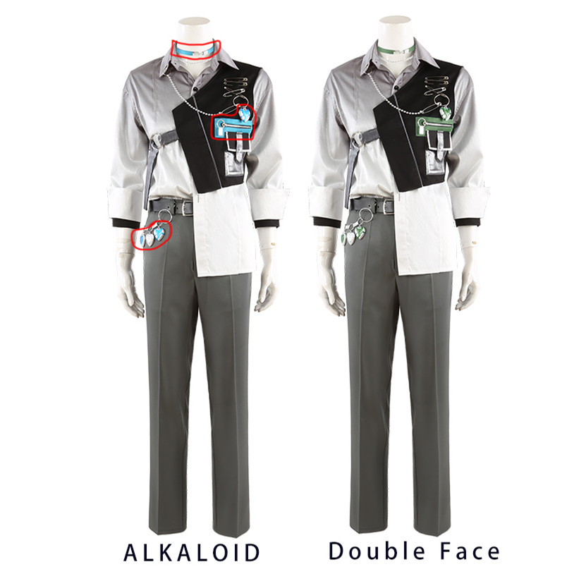 [今日は安い-出荷が早い]あんさんぶるスターズ 夜に駆ける ALKALOID & Double Face MV衣装 コスプレ衣装 コスチューム ハロウィン 装服 仮装品質良い 店舗お勧め