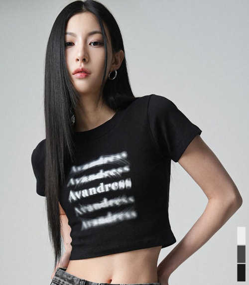 アヴァンドレスバックドレスクロップTシャツ-3COL 5,226円