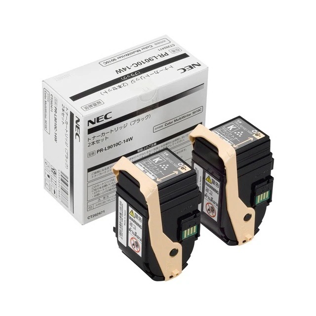 『PR-L9010C-14W』 アウトレット品 純正 トナーカートリッジ ブラック ２個入り