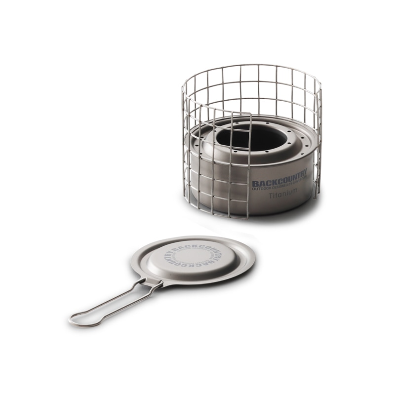 バックカントリー チタン アルコール バーナー ストーブ バックパッキン ミニ 個人火鉢