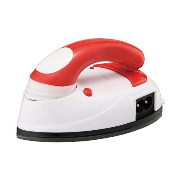 （まとめ） ドウシシャミニアイロン レッド DMA-04-RD 1台 【×3セット】 top1-ds-2599483 [独自簡易包装]