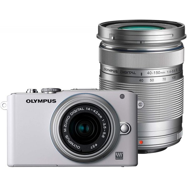 OLYMPUS E−PL3 E-PL3 ダブルズームキット WHITE（中古