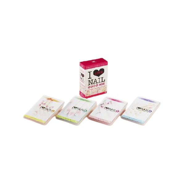 トップネイルアーティストが教える スーパーテクニック (DVD4枚組) I LOVE NAIL 14 BOX (ネイルケア 美容)