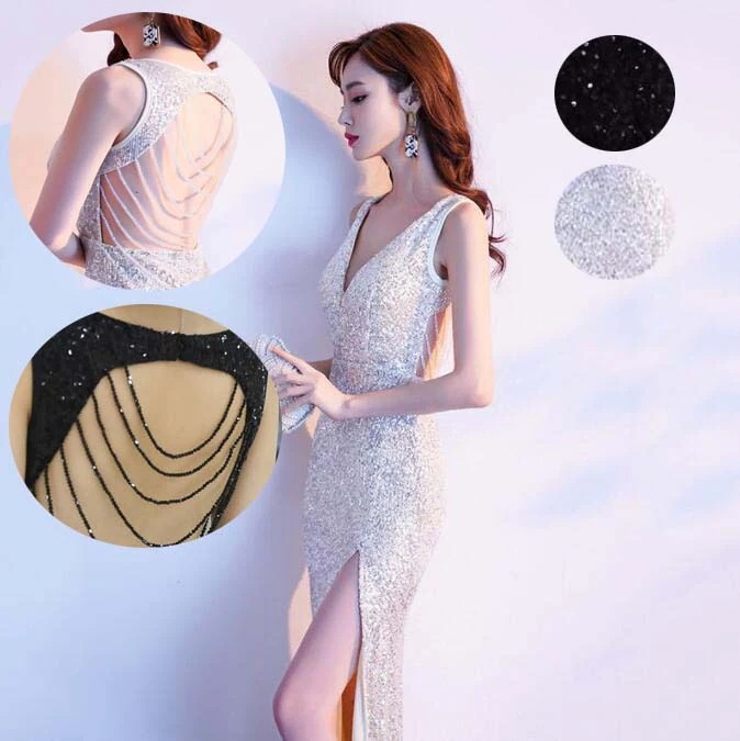 スリットワンピース お呼ばれ セクシー マーメイドワンピース 韓国風 結婚式 パーティードレス イブニングドレス プリンセスライン ロングドレス 袖なし 発表会 同窓会 スレンダー 上品 エレガント