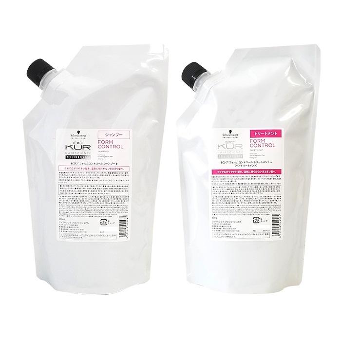 シュワルツコフ BCクア フォルムコントロール シャンプー 600ml2個 ＆ トリートメント 600g2個