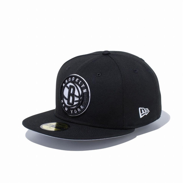 ニューエラ NEW ERA 59FIFTY ブルックリン・ネッツ ブラック チームカラー 14525229