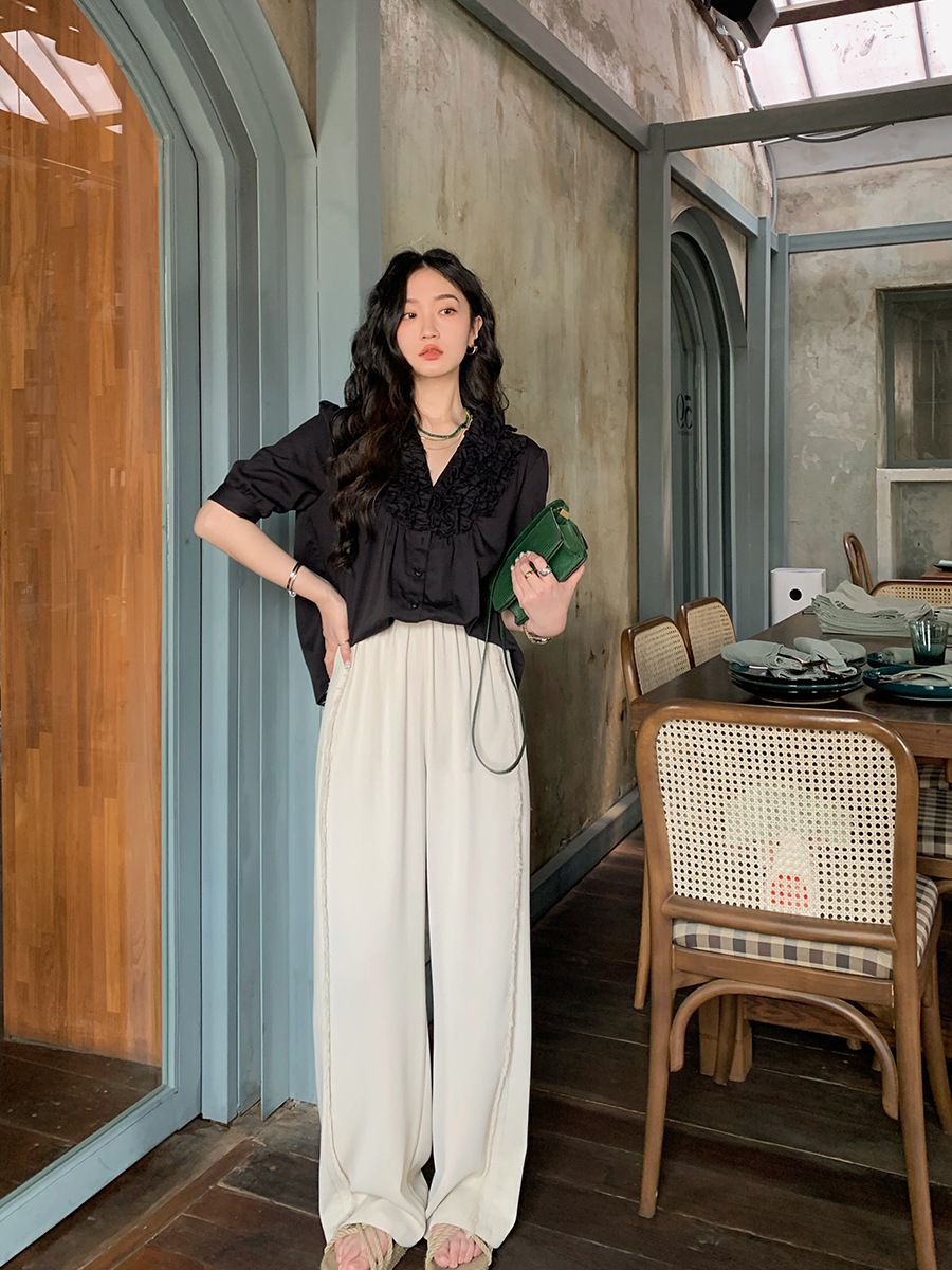 ha|za|ma 無知へと達するレーススヌード black ha|za|ma 無知へと達するレーススヌード black