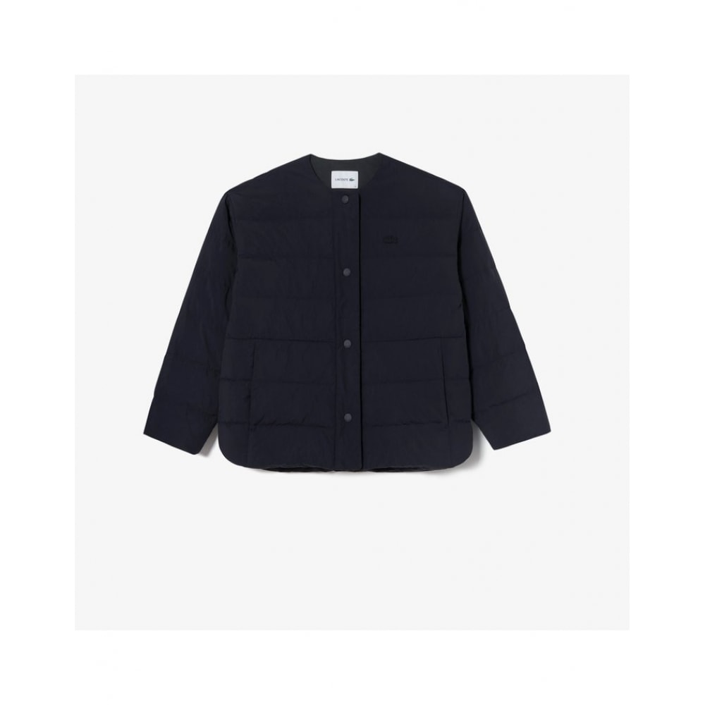 ラコステレディースラウンドネックライトウェイトダウン BF426E-54N 031