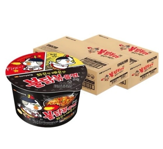 激辛鶏肉炒め麺 大カップ 105g32個