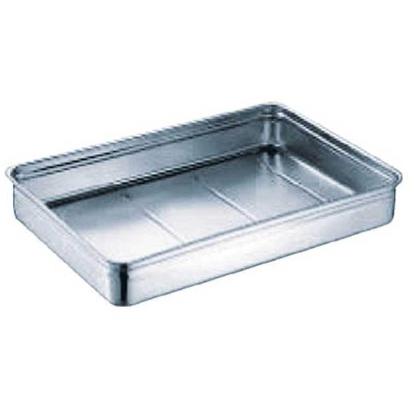 スギコ産業　18-8ステンレス番重バット 特大浅型 手無 660x440x90　SH664409