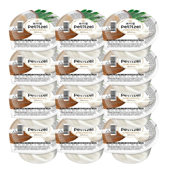 CJ第一製糖 プチッツェル ヨーグルト ゼリー ホワイトココ 210g 12個