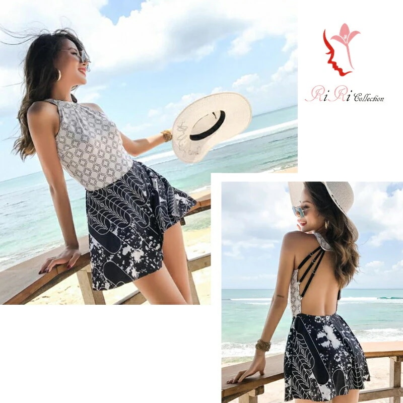 新作 水着 -056 ワンピース 水着 ショートパンツセット 海 旅行 新婚旅行 温泉 海外 リゾートホテル セレブ グアム サイパン パリ島 セブ島 モルディブ パラオ タヒチ ハミルトン島 ド