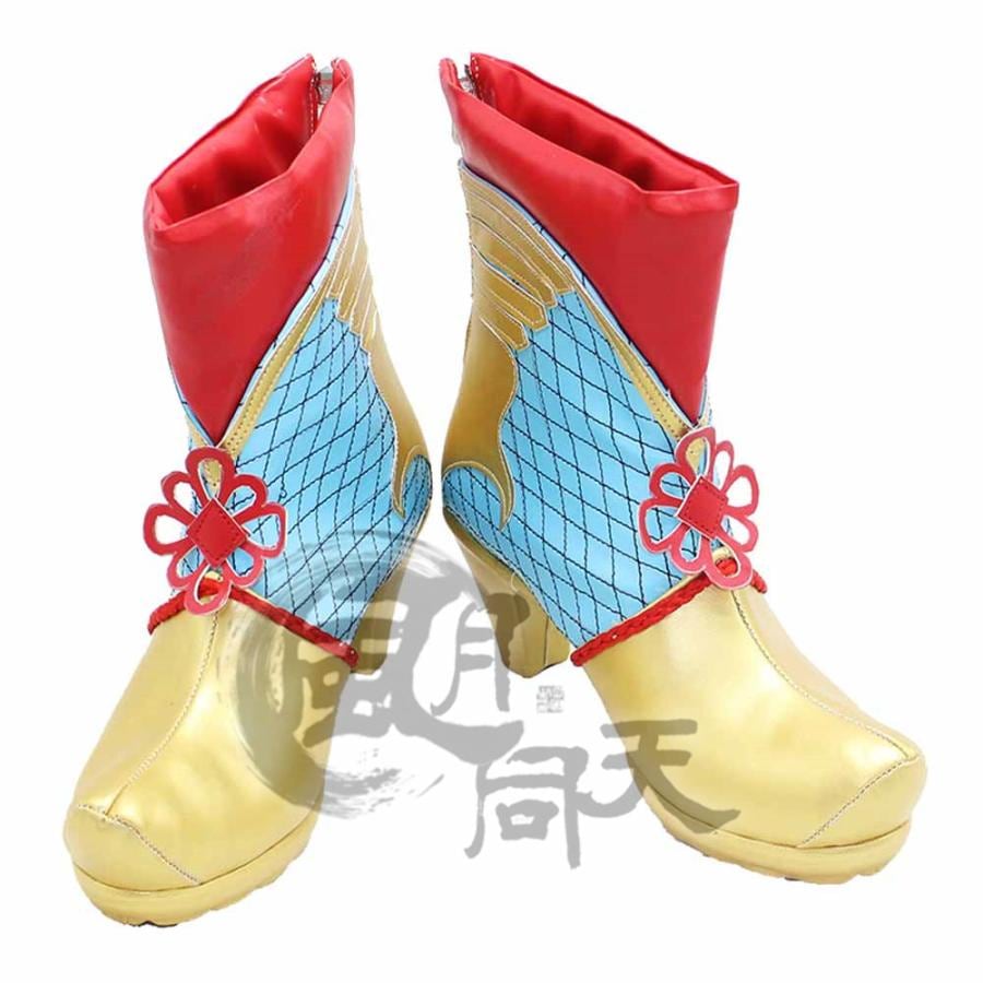 2点購入で1OO円オフ 激安販売 変装 仮装 コスプレブーツ コスプレ靴 マレウス・ドラコニア スケアリー・モンスターズ ハロウィン ツイステ ツイステッドワンダーランド 5,393円