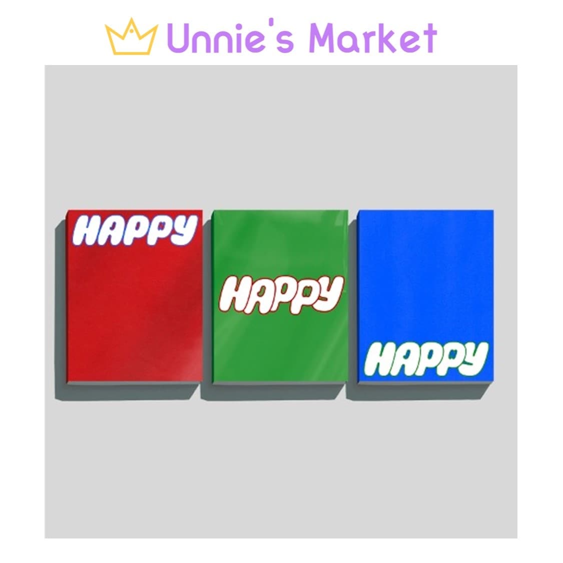 [POB/SET] JIN (BTS) Happy 1st Solo Album + Free Photocard 1EA(fan-made)