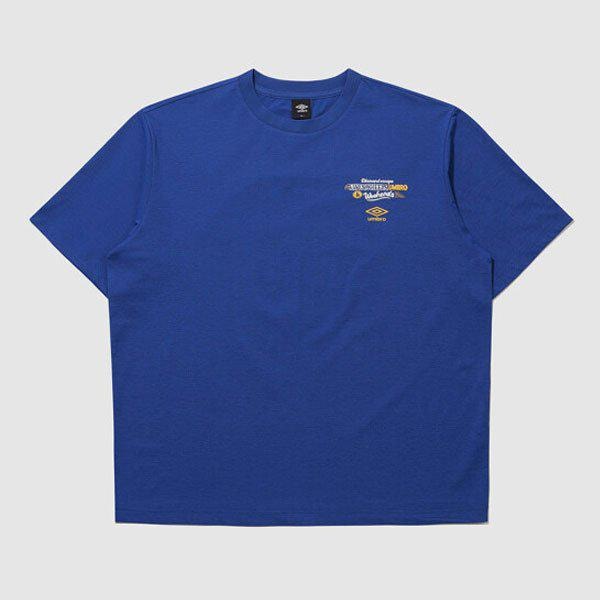 ダイヤモンドエスケープ自動車フレッシュ半袖Tシャツ UR223CRS59 BLUE